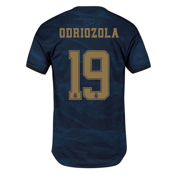 Trikot Real Madrid NO.19 Odriozola Auswarts 2019-20 Blau Fussballtrikots Günstig